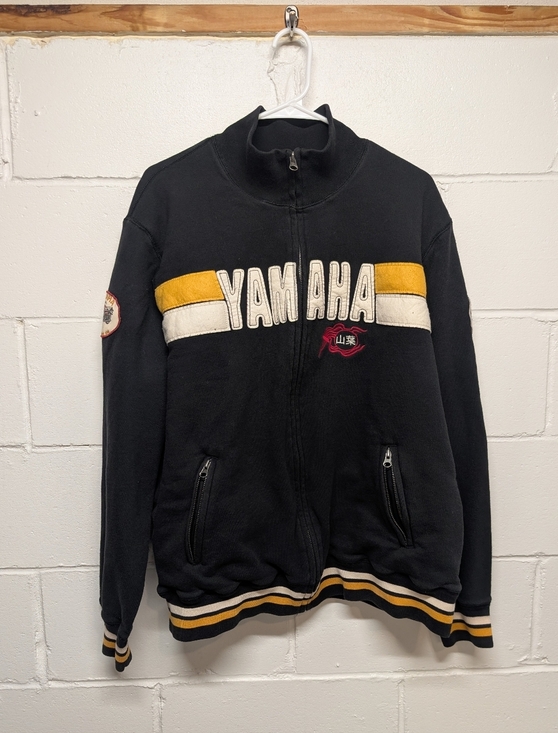 Lucky Brand Yamaha Vintage Inspired Full Zip Y2K Track Jacket (Men's XXL)